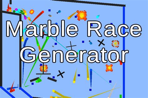 Learn about our Racing Marbles In Season 3. . Marble race generator